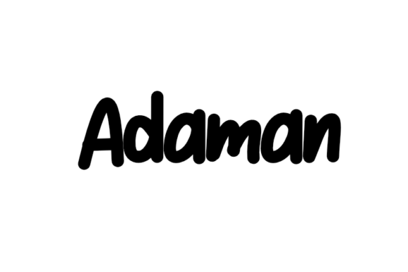 Adaman Font: A Display Typeface for Handmade Sellers