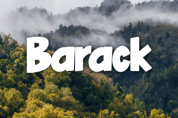Barack: The Display Font That Elevates Digital Campaigns