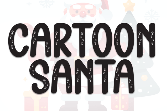 Cartoon Santa Font: A Campaign Designer's New Favorite Typeface