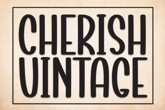 Cherish Vintage: A Handwritten Font for Editorial Warmth