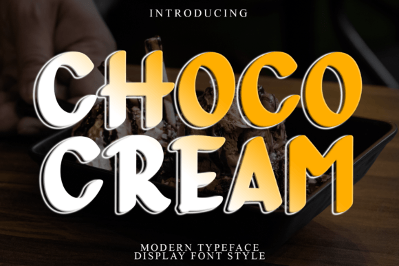 Choco Cream: A Display Font That Warms Your Editorial Design