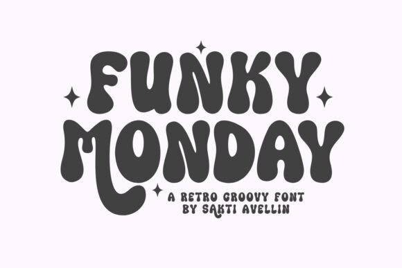 Funky Monday: A Display Font Built for Bold Digital Design