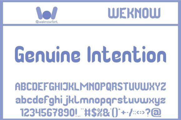 Genuine Intention: A Display Font Made for Design Decisions