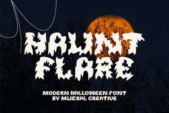 Hauntflare Brings Fiery Horror to Editorial Display Design