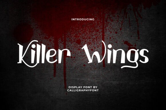 Killer Wings Font: A Modern Display Typeface for Bold Campaigns
