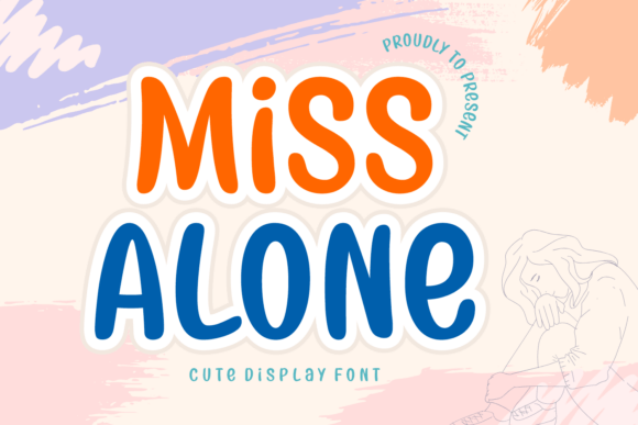 Miss Alone: A Handwritten Display Font for Editorial Design