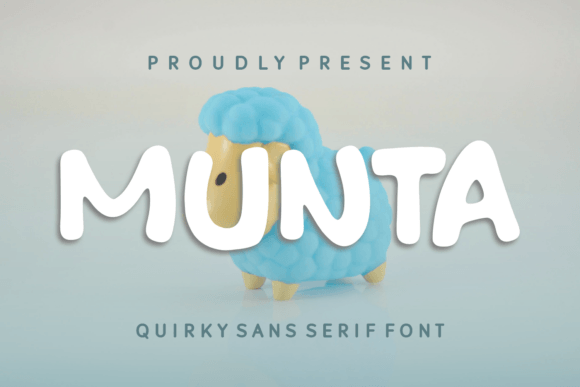 Munta: A Quirky Display Font for Modern Campaigns