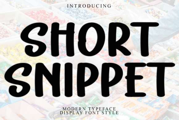 Short Snippet: A Warm Display Font for Small Business Branding
