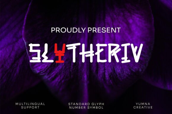 Slytheriv: A Bold Display Font for Editorial Impact