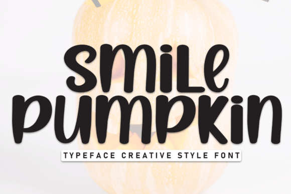 Smile Pumpkin: A Playful Script Font for Bold Campaigns