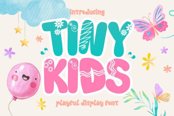 Tiny Kids Font: A Playful Typeface for Web Design Projects