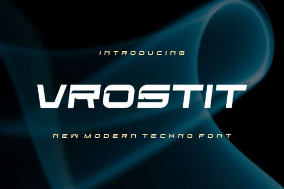 Vrostit: A Bold Display Typeface for Modern Web Design