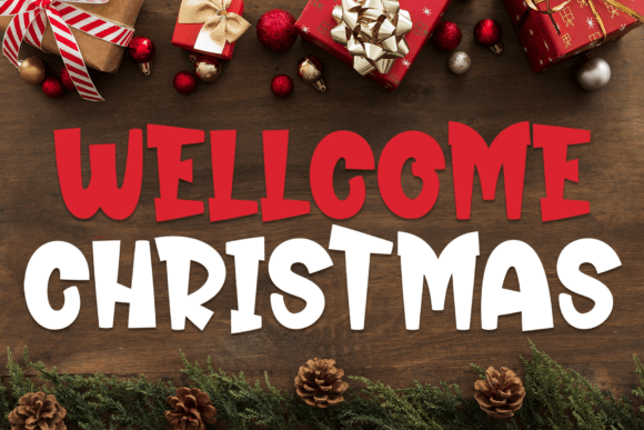 Wellcome Christmas: A Handwritten Font That Warms Your Brand