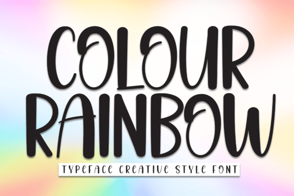 Why Colour Rainbow Is the Display Font Your Small Business Branding Needs